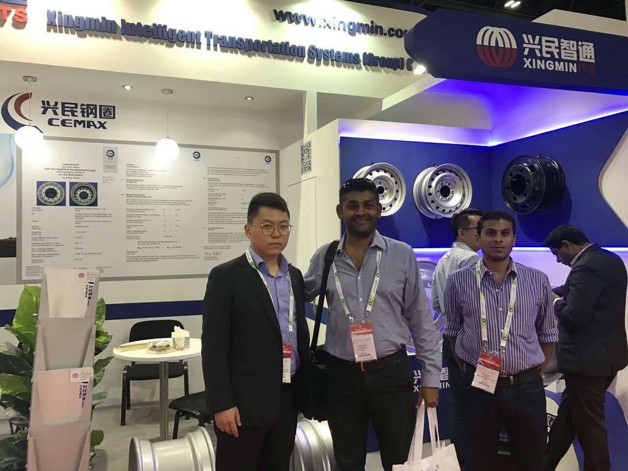 迪拜參展完美收官 興民智通風(fēng)采卓然